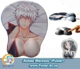 3D коврик для мышки из аниме Gintama  - Gintoki