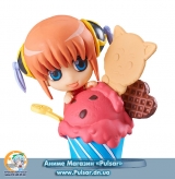 Оригинальные аниме фигурки Petit Chara Land - Gintama Gin-san no Ice Cream-yasan Fruit Paradise