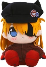 Оригинальная мягкая игрушка &laquo;Kuripan Plush Rebuild of Evangelion Asuka Langley Shikinami (Jersey & Casquette Cap)&raquo;