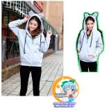 Худі "Pulsar Pure Neko Style" модель "Pure Gray Monolit"