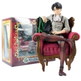 Аніме фігурка mensHdge technical statue No.3 Attack on Titan - Levi Complete Figure (Рекаст)