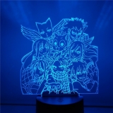 Диодный Акриловый светильник Хвост Феи  Fairy Tail 7 цветов tape 1