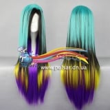 Косплей Парик HARAJUKU lolita mix color long straigh 80cm  (Lolly Style)