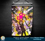 Тканинний гобелен &laquo;Danganronpa&raquo; tape 7