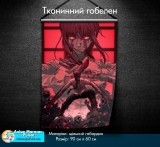 Тканевой гобелен &laquo;Человек-бензопила | Chainsaw Man&raquo;- tape 16