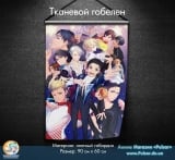 Тканевой гобелен Yuri! On ice  tape 10