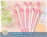Гелевая ручка в аниме стиле Pink rabbit