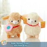 М`яка іграшка Alpaca Arpakasso Brown and white