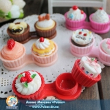 Контейнер для контактных линз "Cake Cream"