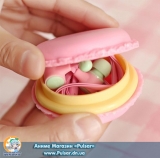 Наушники Sibyl с коробочкой в виде Macarons