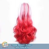 перука Lolita RED-WHITE MIX 72 cm