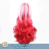 Парик LOLITA RED-WHITE MIX 72  cm