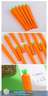 Гелевая ручка в аниме стиле  Carrot