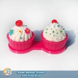 Контейнер для контактных линз "Cake Cream"