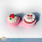 Контейнер для контактных линз "Cake Cream"