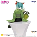 Оригинальная аниме фигурка &laquo;Hatsune Miku Noodle Stopper Figure - Flower Fairy Hozuki Green Color Ver.&raquo;