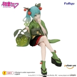 Оригинальная аниме фигурка &laquo;Hatsune Miku Noodle Stopper Figure - Flower Fairy Hozuki Green Color Ver.&raquo;