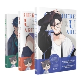 Манга на английском языке &laquo;Here U Are Vol. 1+2+3&raquo;