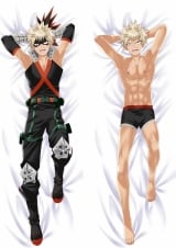 Дакимакура (подушка для объятий)  150 см My Hero Academia Anime Katsuki Bakugo tape 4
