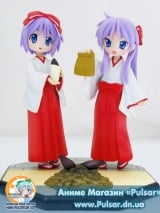 Оригинальная аниме фигурка Dream Tech Tsukasa Hiiragi / Kagami Hiiragi Yakiimo Douzo Set Complete Limited
