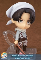 Оригинальная аниме фигурка Shingeki no Kyojin - Nendoroid Levi Cleaning ver. (Japan Expo 2014 / Anime Expo 2014 )