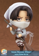 Оригинальная аниме фигурка Shingeki no Kyojin - Nendoroid Levi Cleaning ver. (Japan Expo 2014 / Anime Expo 2014 )