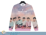 Худи K-POP BTS Bulletproof Boy Scouts all print 2