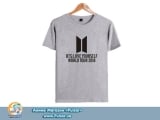 Футболка K-POP BTS Bulletproof Boy Scouts Gray