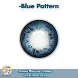 Контактні лінзи Crazy Lenses Blue Pattern