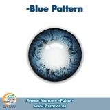 Контактные линзы Crazy Lenses  Blue Pattern