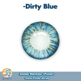 Контактные линзы Crazy Lenses  модель Dirty Blue