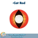 Контактные линзы Crazy Lenses  модель CAT RED