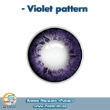 Контактные линзы Violet Pattern