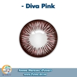 Контактные линзы  Diva Pink