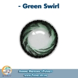 Контактные линзы  Green Swirl