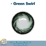 Контактні лінзи Green Swirl