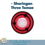 Контактні лінзи Sharingan Three Tomoe