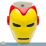 Фирменная скульптурная чашка  Marvel Coffee Mugs - Sculpted Iron Man