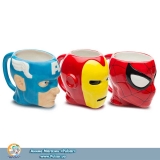 Фірмова скульптурна чашка Marvel Coffee Mugs - Sculpted Iron Man