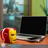 Фирменная скульптурная чашка  Marvel Coffee Mugs - Sculpted Iron Man