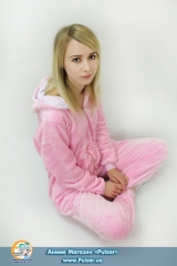 Кигуруми (Пижама в стиле аниме) "Pink Thing"