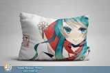 Мини подушка 40*30 [ односторонняя ] - Vocaloid tape 6