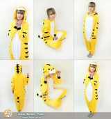 Кигуруми (Пижама в стиле аниме) "Yellow Tiger"