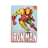 Деревянный постер «Iron Man #2 comic»