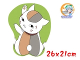 3D килимок для мишки з аніме Natsume"s Book of Friends (Зошит дружби Нацуме) модель Nyanko Sensei