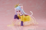 Оригинальная аниме фигурка &laquo;"No Game No Life" Desktop Cute Figure Shiro Nekomimi Cat Ear T-shirt Ver.&raquo;