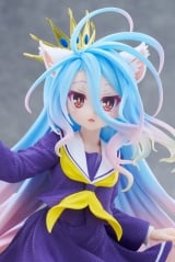 Оригинальная аниме фигурка &laquo;No Game No Life Coreful Figure Shiro Cat Ear School Uniform Ver.&raquo;