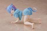Оригинальная аниме фигурка &laquo;Taito Zero Starting Life in Another World Desktop Cute Figure - Rem (Cat Roomwear Ver.)&raquo;