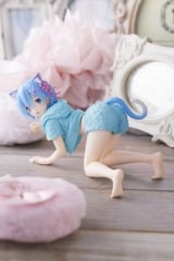 Оригинальная аниме фигурка &laquo;Taito Zero Starting Life in Another World Desktop Cute Figure - Rem (Cat Roomwear Ver.)&raquo;