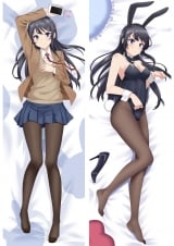 Дакимакура (подушка для обіймів) 150 см &laquo;Seishun Buta Yarou wa Bunny Girl Senpai no Yume wo Minai - Mai Sakurajima&raquo;